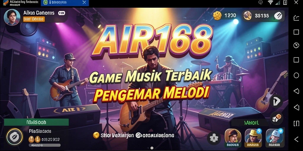 Tampilan gameplay AIR168 yang penuh warna dan menarik.