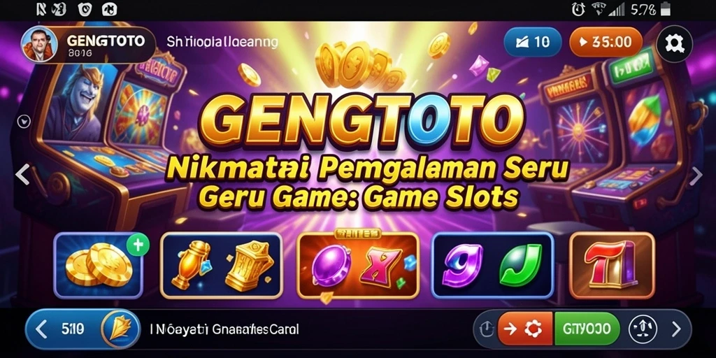 Tampilan gameplay GENGTOTO yang menarik dan penuh warna.