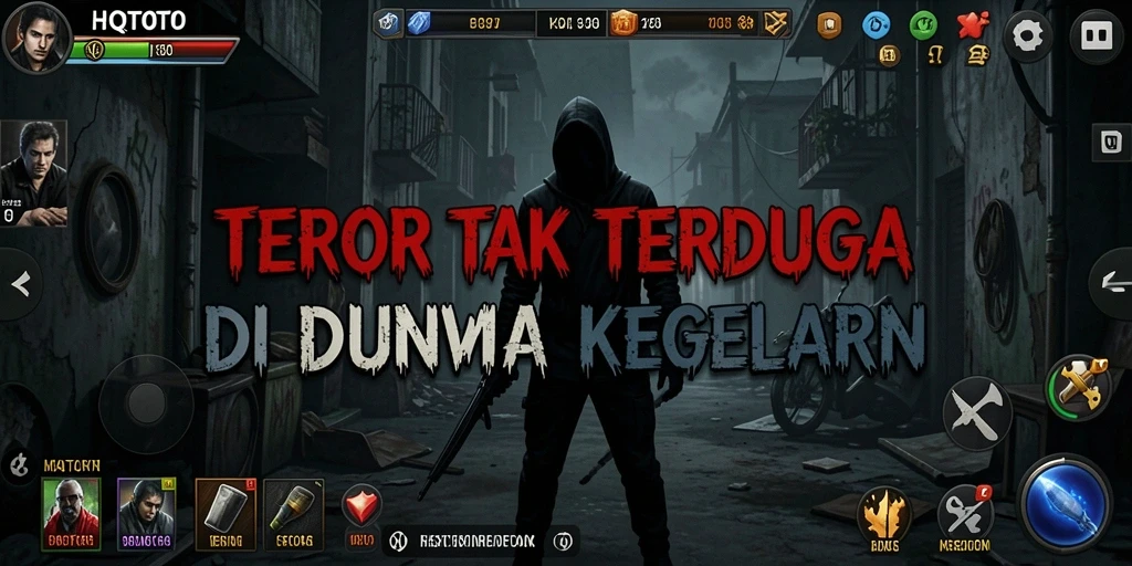 Tampilan menegangkan dari gameplay HQTOTO