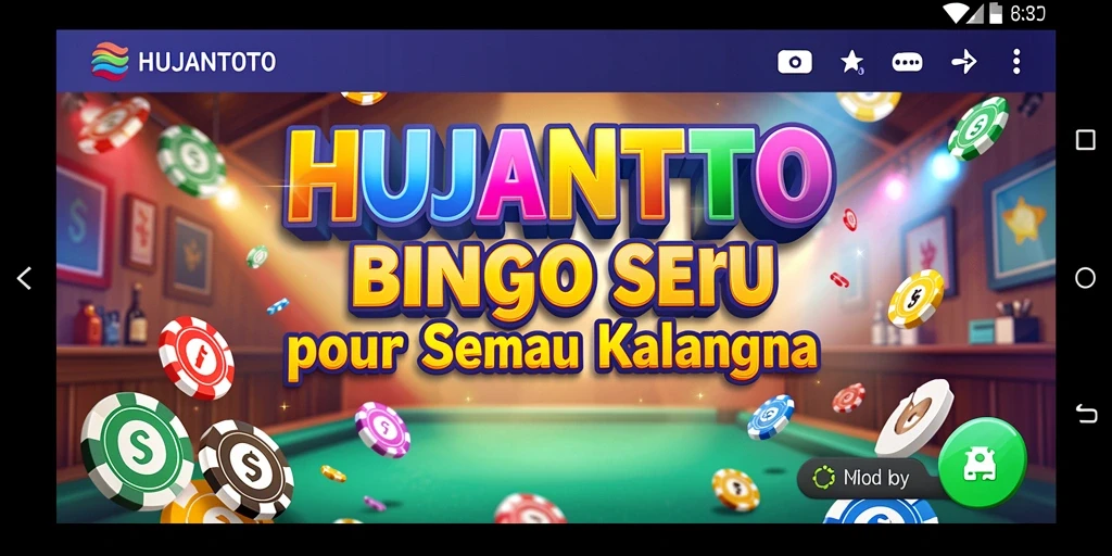 Tampilan utama gameplay HUJANTOTO yang seru dan interaktif.