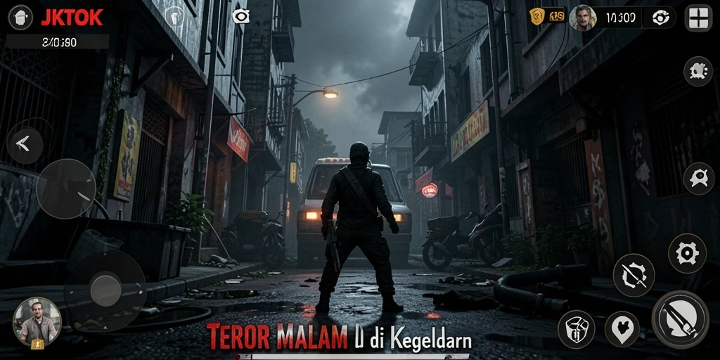 Gameplay JKTOK yang menegangkan dan memikat, siap untuk menghantui malam Anda.