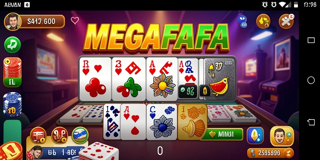 Tampilan gameplay MEGAFAFA yang memikat dan seru.