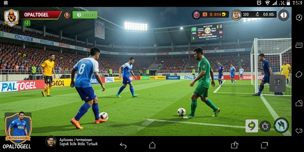 Tangkapan layar dari gameplay menarik OPALTOGEL dalam sepak bola.