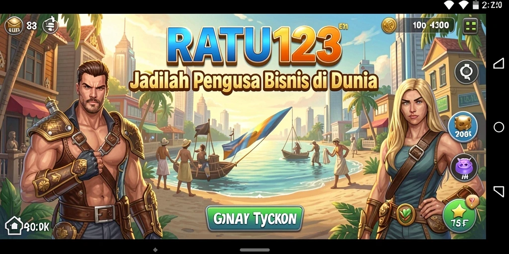 Tangkapan layar gameplay <strong>RATU123</strong> yang menampilkan pengelolaan bisnis yang menarik.