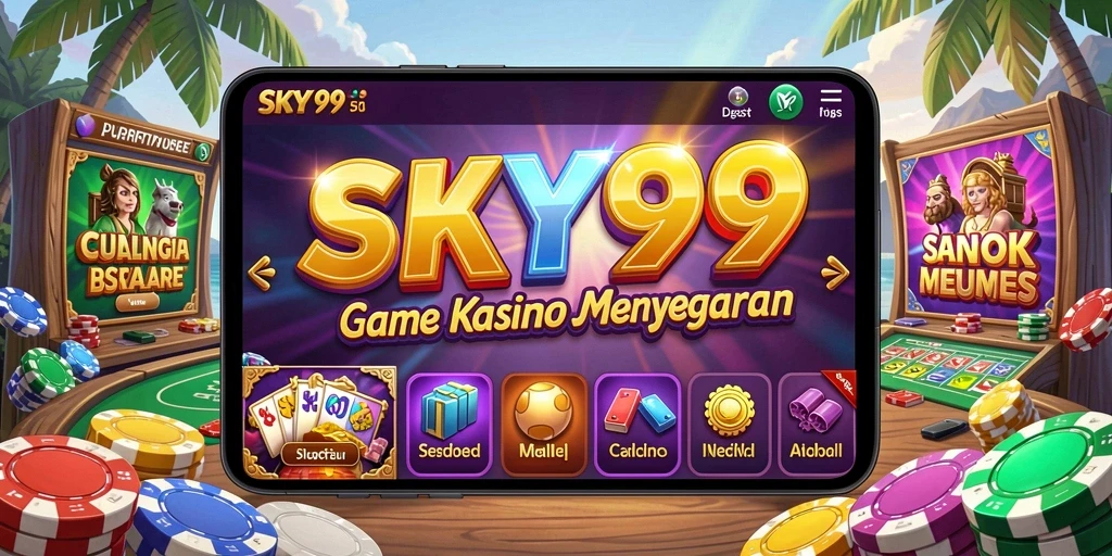 Tampilan gameplay penuh aksi dari SKY99 yang mengasyikkan.