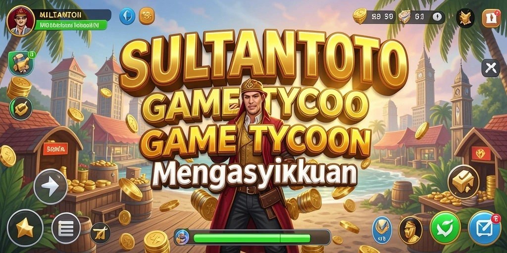 Gameplay seru SULTANTOTO dengan elemen Tycoon yang menarik.